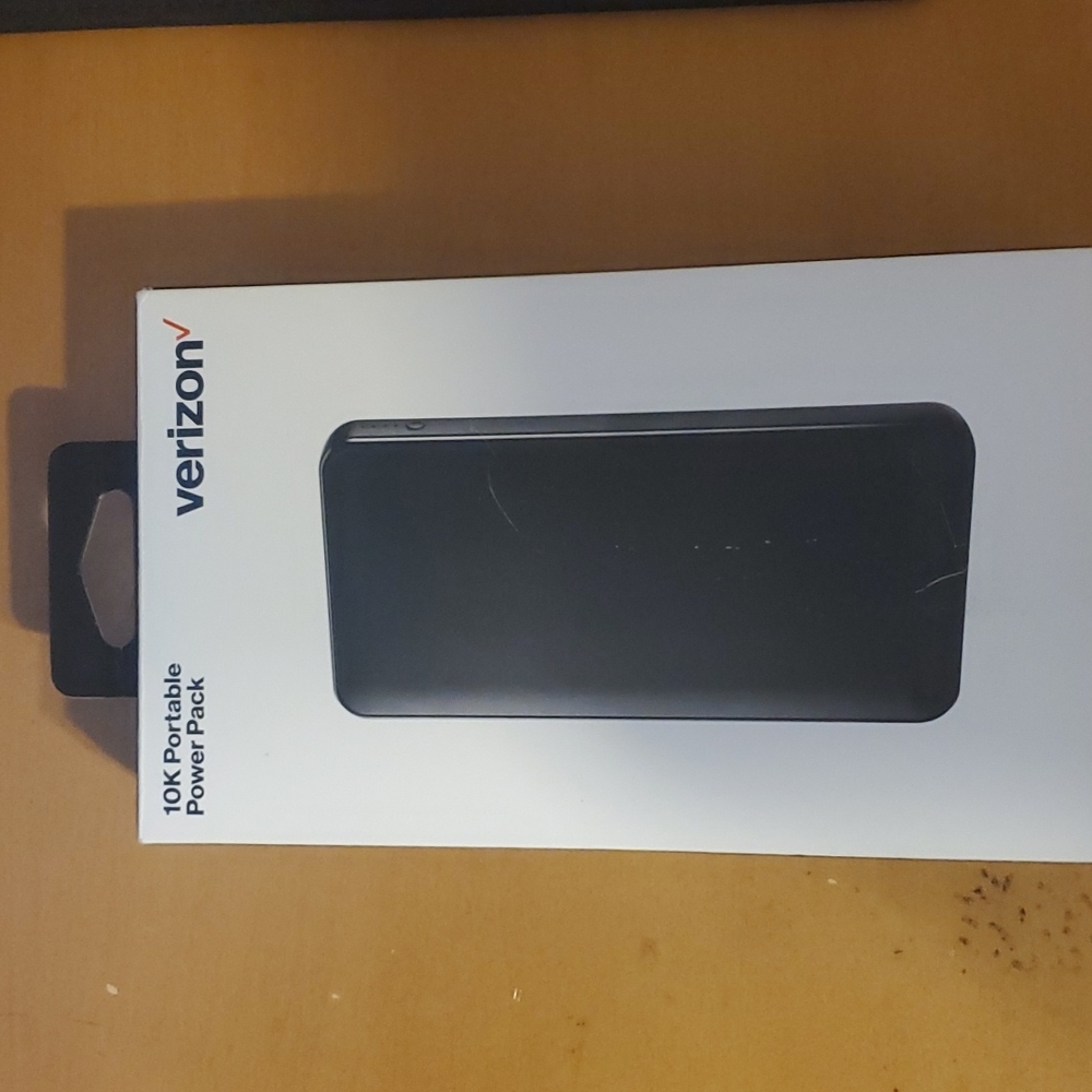 Verizon 10K Portable Power Pack Black